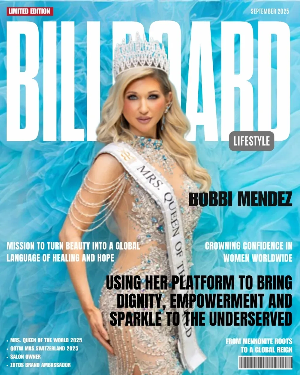 Billboard Lifestyle cover, September 2025: Bobbi Mendez