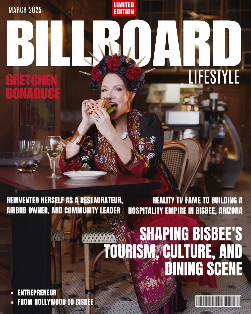 Billboard Lifestyle cover, March 2025: Gretchen Bonaduce