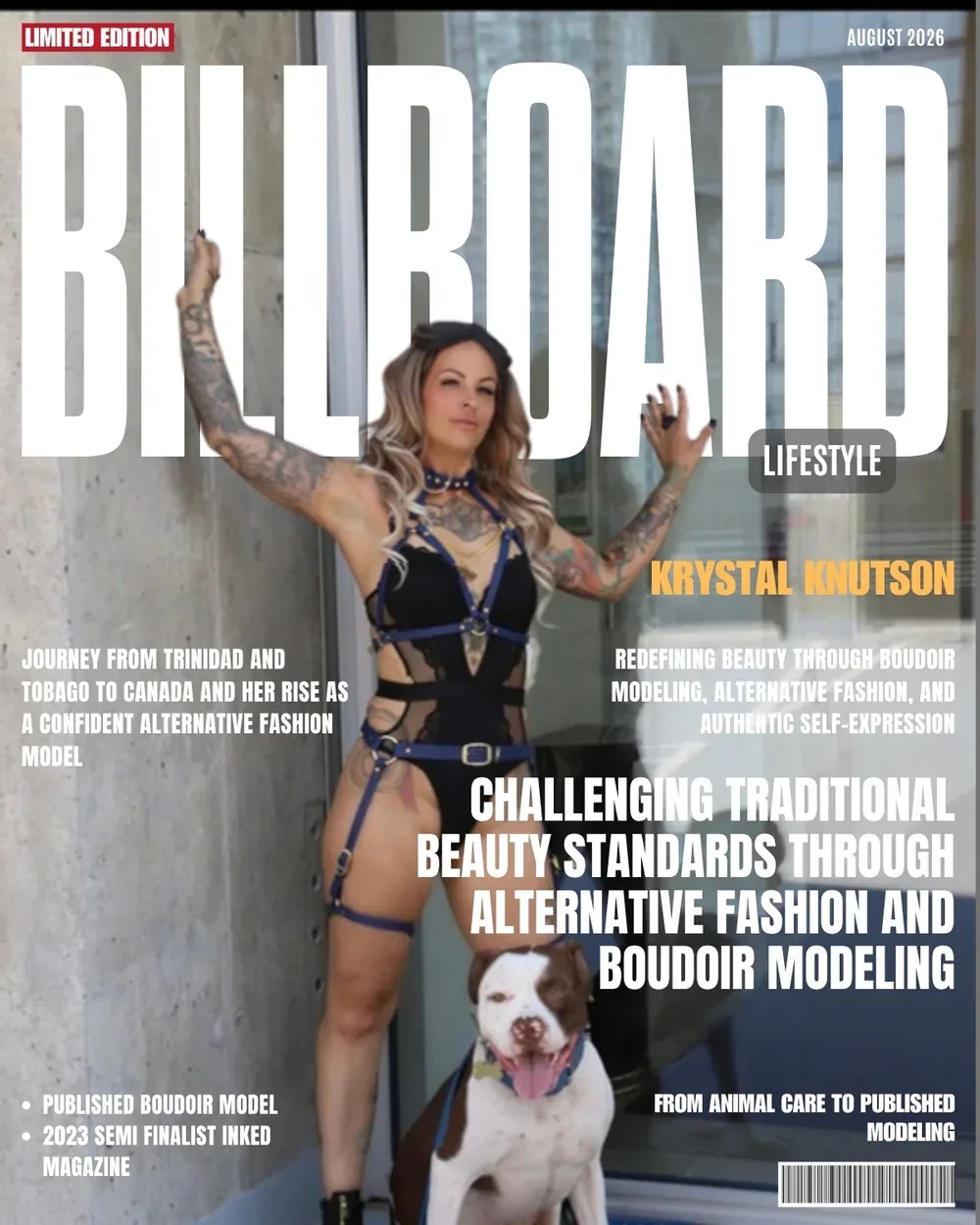 Billboard Lifestyle cover, August 2026: Krystal Knutson
