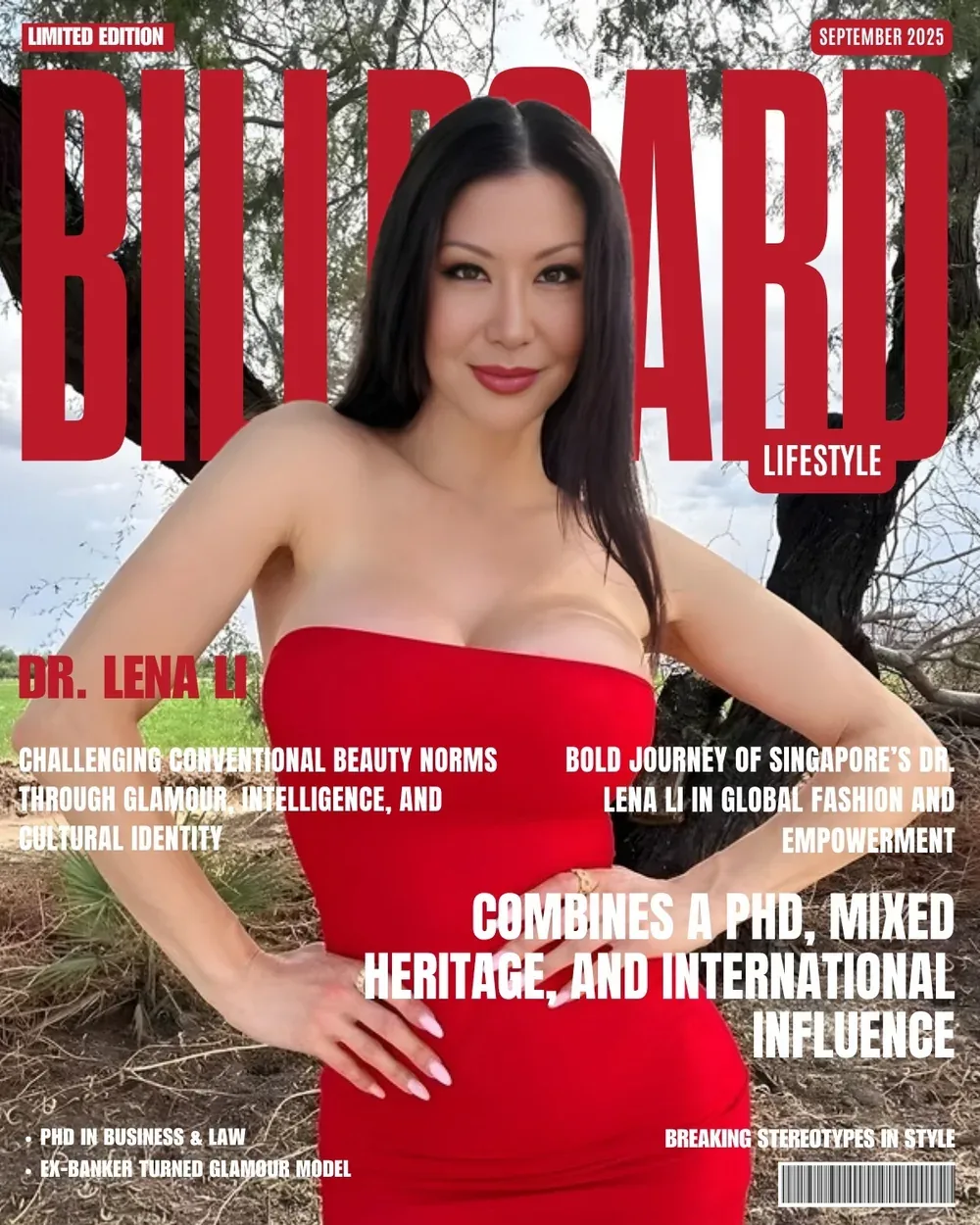 Billboard Lifestyle cover, September 2025: Dr. Lena Li